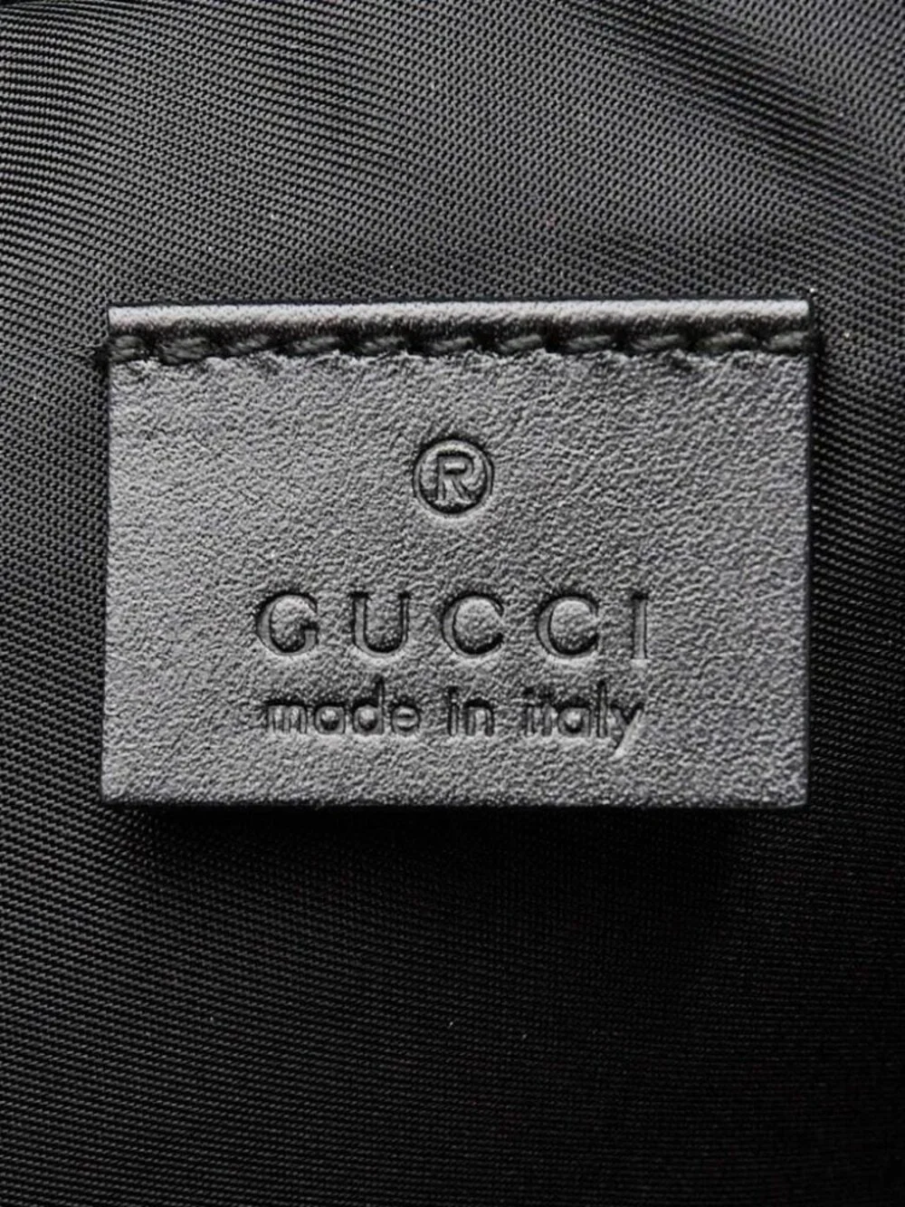 Gucci Black Nylon Butterfly L'Aveugle Par Amour Zip Pouch - Picture 8 of 10